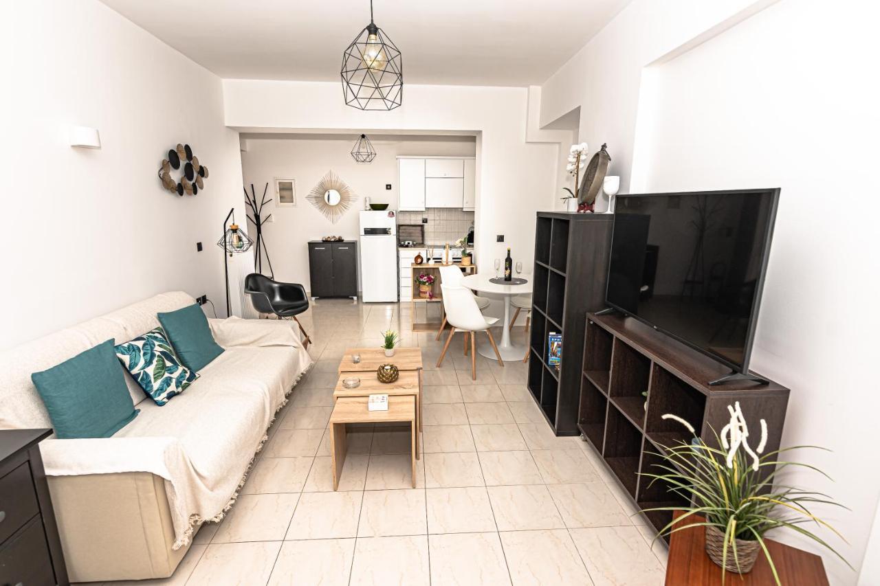 Koum Kapi Seaside Apartment Private Parking C1 干尼亞 外观 照片