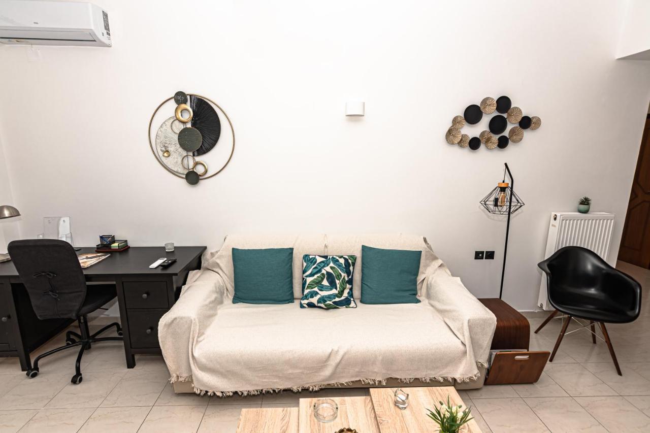 Koum Kapi Seaside Apartment Private Parking C1 干尼亞 外观 照片