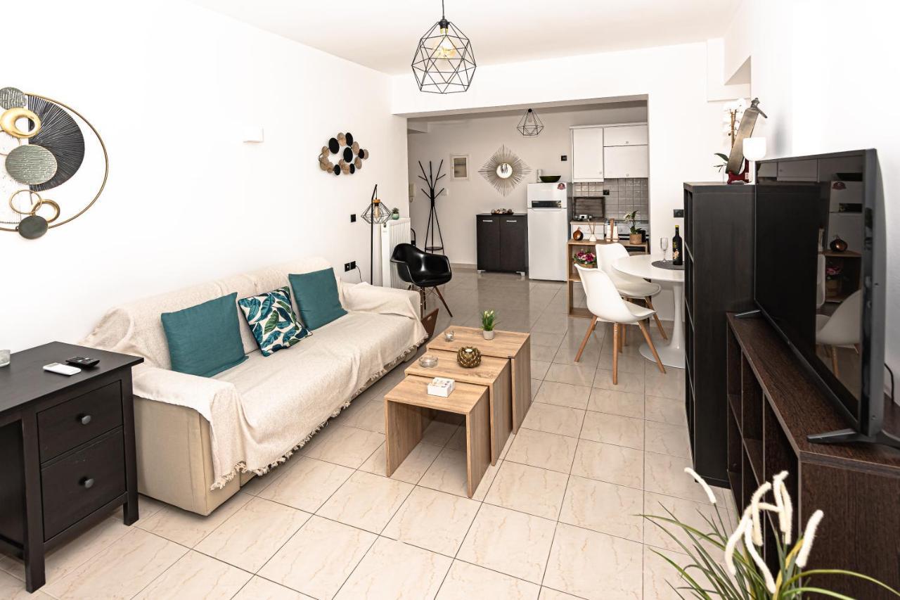 Koum Kapi Seaside Apartment Private Parking C1 干尼亞 外观 照片